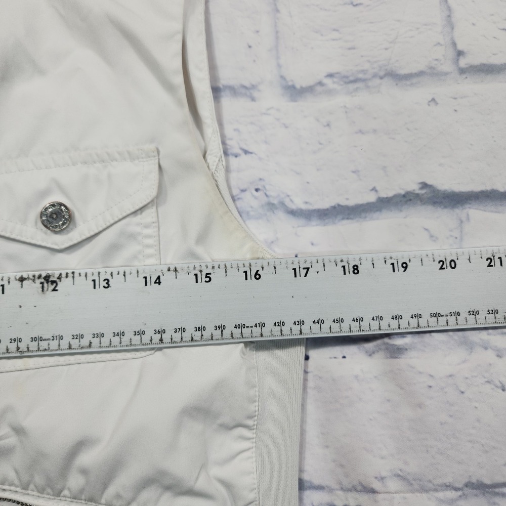 Polo Ralph Lauren Golf WOMENS SIZE S White Full Zip Vest Pockets - Picture 4 of 13